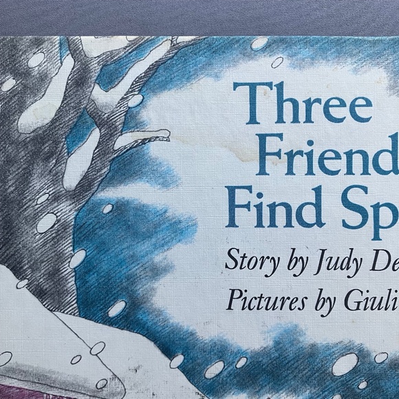 Three Friends Find Spring by Judy Delton, Hardcover, 1977, Good Condition - Picture 2 of 5
